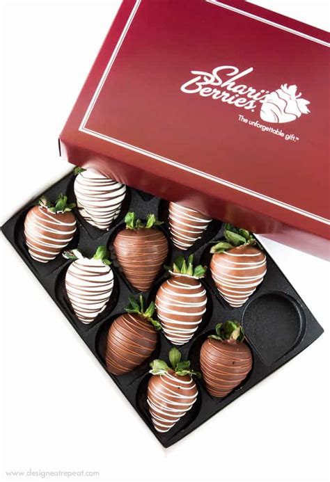 Chocolate Covered Strawberry Valentines Day T Boxes
