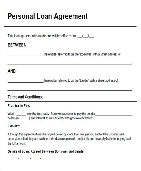 Free 43 Simple Agreement Forms In Pdf Ms Word