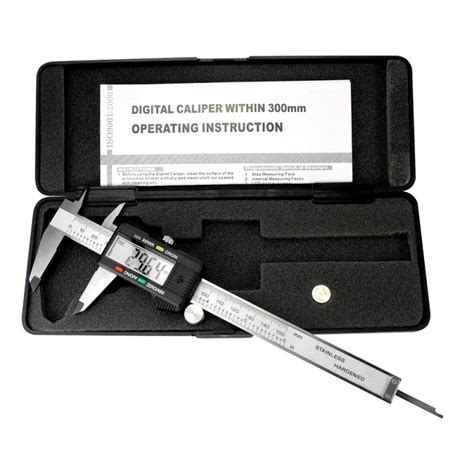 Elektronisk display i mm och tum. Model Craft PGA1500 Digitalt skjutmått (150 mm)