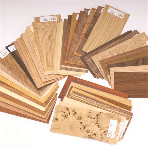 Sauers Wood Identification Kit Veneer Sample Pack 50 Piece Wood