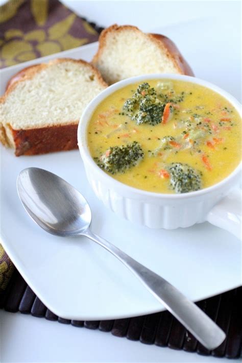 Vegetarian Broccoli Cheddar Soup Keeprecipes Your Universal Recipe Box