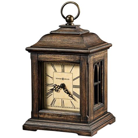 Howard Miller Talia 9 14 High Antique Oak Mantel Clock 13g24