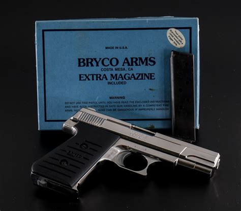 Bryco Arms 48 380 Auto Pistol Online Gun Auctions