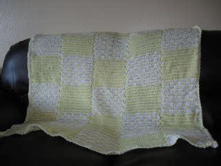 Ravelry Checkered Blanket Pattern By Bernat Design Studio