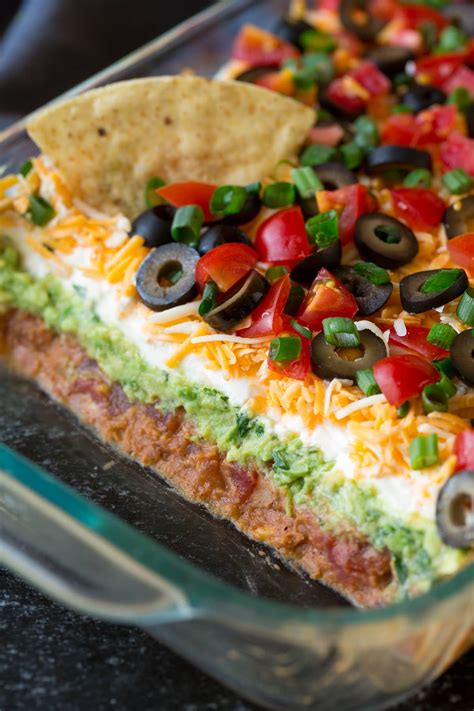 7 Layer Dip A Crowd Favorite Cooking Classy