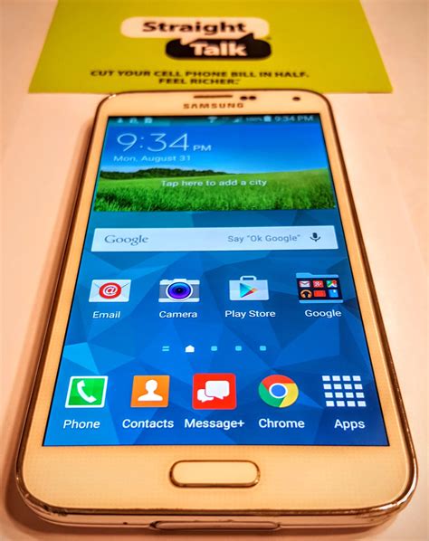 Samsung Galaxy S5 White Verizon Unlocked 4g Lte Runs On Straight