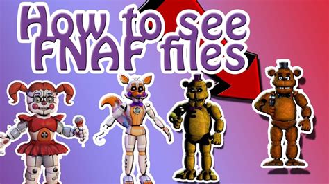 How To See And Change Fnaf Files For Free Youtube