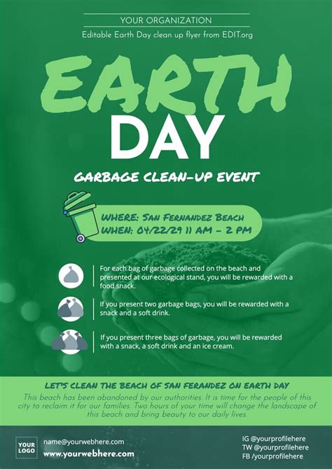 Earth Day Flyer 2022