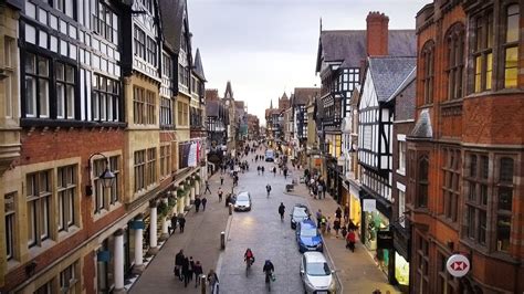 It shares land borders with wales to its west and scotland to its north. Adventures in Chester, England - YouTube