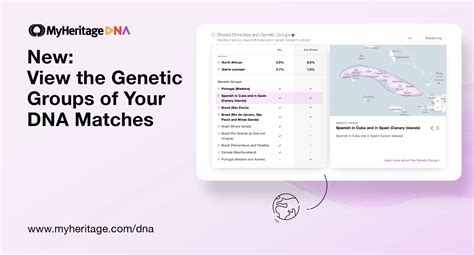 New View The Genetic Groups Of Your Dna Matches Myheritage Blog