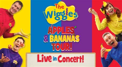 The Wiggles Apples And Bananas Tour Napier Eventfinda