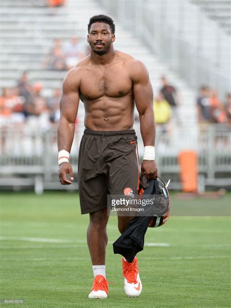 Myles Garrett Said He Wants To Get In Better Shape This Year Heres A