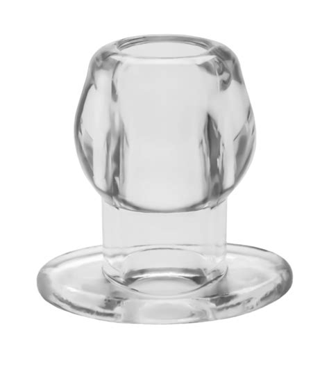 Perfect Fit Clear Tunnel Butt Plug Hollow Gape Anal Enema Play Sex Toy 3 Sizes Ebay