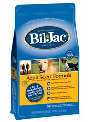 They have diets designed for puppies, adults, and senior dogs; Dog Food Comparison - Life's Abundance vs Bil-Jac