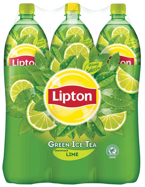 Lipton Ice Tea Eistee Green Lime 6 X 15 L Pet Einweg Ihr