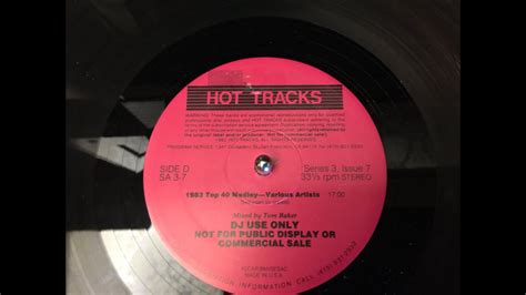 1983 Top 40 Medley Hot Tracks Youtube