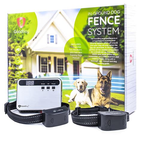 10 Goodboy Invisible In Ground Electric Fence For Dogs Dog Images