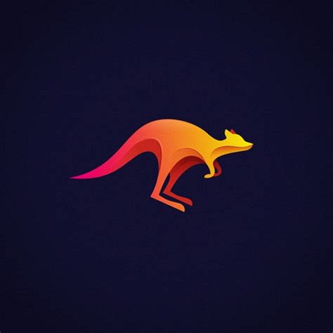Kangaroo Logo Design Branding Services Logo Design Services Logo