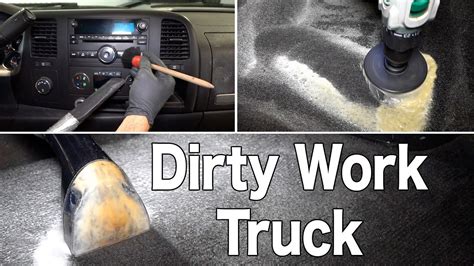 super cleaning a nasty work truck the detail geek youtube