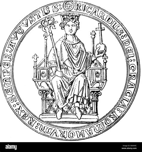 Seal Of King Richard Black And White Stock Photos And Images Alamy