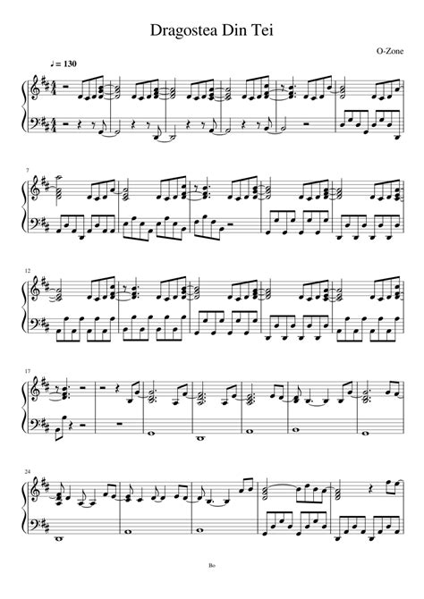 Everyone can see this score. DRAGOSTEA DIN TEI SHEET MUSIC PDF