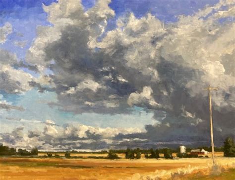A Landscape Painting Spotlight Big Sky Fine Art Connoisseur