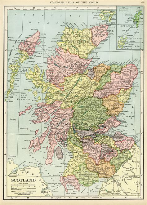 Scotland Map Map Scotland