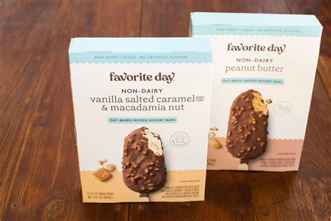 Favorite Day Oat Ice Cream Bars Reviews And Info Dairy Free At Target