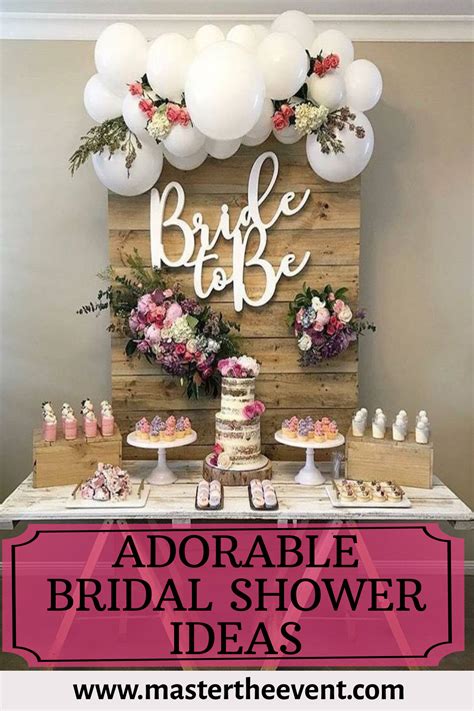 Looking for some inspiration to help you plan a bridal shower? We know