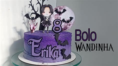 BOLO WANDINHA MODELO WAVE GLOW Cake YouTube