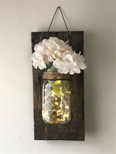 Excited To Share This Item From My Etsy Shop Sconce Mason Jar With