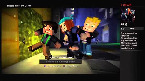 Minecraft Story Mode A Omg End 2 Youtube