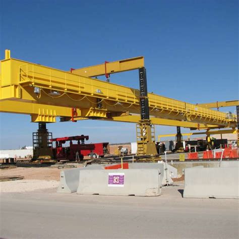 Rail Mounted Gantry Crane Installation The Prolift Rigging Company