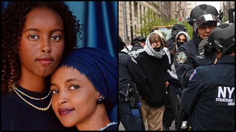 Pro-Palestine Protest Arrests Shake Columbia Campus, As Daughter of US