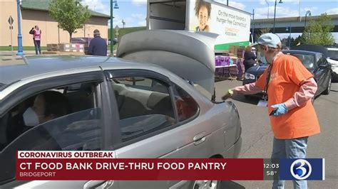 Every other wednesday starting on 4/22 10:00 a.m. CT Food Bank opens drive-thru pantry - YouTube