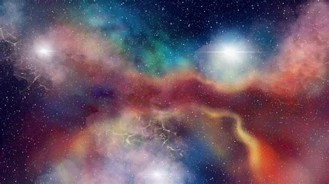 Download 3840x2160 Galaxy Stars Clouds Space Colorful 4k Wallpaper