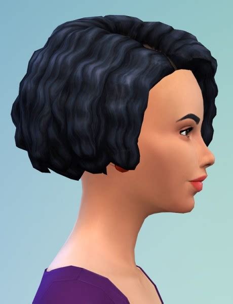 Birksches Sims Blog Curls With More Forehead Sims 4 Hairs