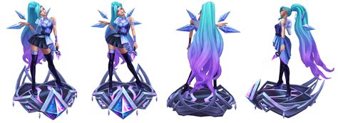 Kda All Out Seraphine Ultimate Skin Has Three Forms Unlockable By