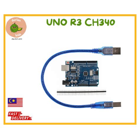 Arduino Uno R3 Microcontroller R3 Smd Uno Atmel ATMEGA 328P V3 Extra