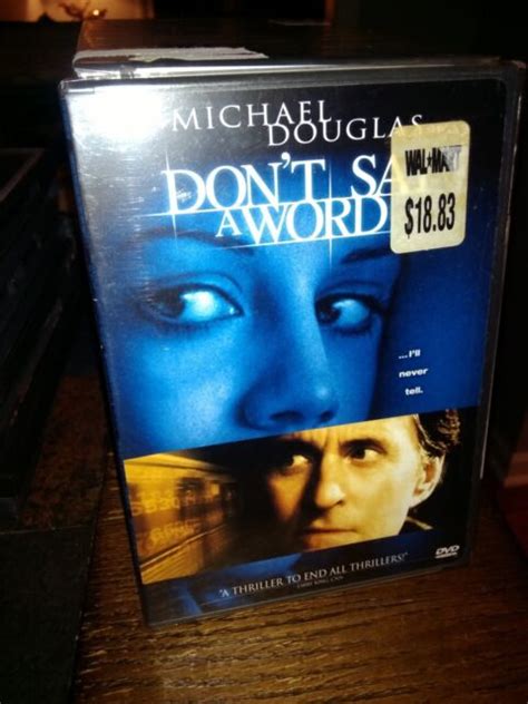 Dont Say A Word Dvd 2005 Michael Douglas Brittany Murphy Brand New