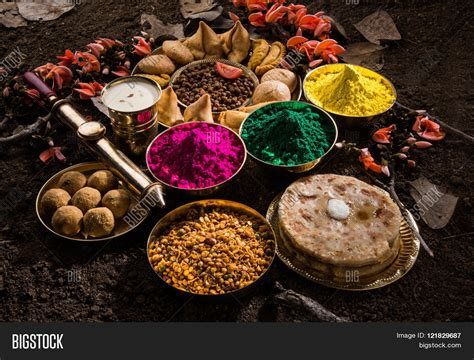 Holi Festival Food Image Photo Free Trial Bigstock