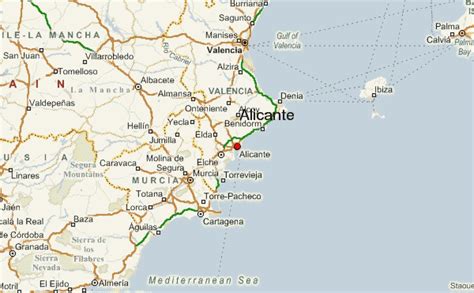 Alicante Map