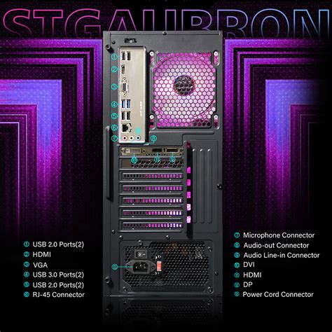 Stgaubron Gaming Pcintel Core I7 34g Up To 39g32g1tb Ssdgeforce Gtx1660ti 6g Gddr6wifibt