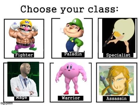 Choose Your Fighter Imgflip