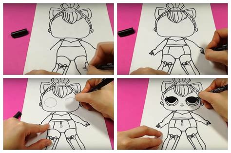 Learn how to draw cute queen bee lol surprise doll easy, step by step drawing lesson tutorial. How to draw LOL doll with pencil according to instructions ...
