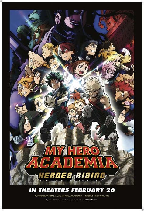My Hero Academia Heroes Rising Reveals New Poster