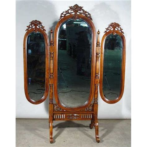 Trifold Victorian Ladies Full Length Mirror 2254053