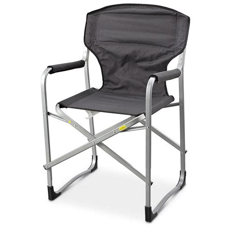 Mac Sports® Aluminum Folding Directors Chair 156339 Chairs At Sportsmans Guide