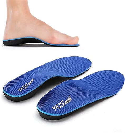 Pcssole High Arch Support Orthotic Insoles For Flat Feet Plantar