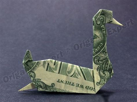 Dollar Bill Origami Swan Dollar Bill Origami Dollar Origami Origami